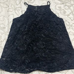 Fortune & Ivy scalloped lace top